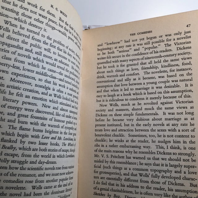 1950s 1950 H. G. Wells Book by Norman Nicholson For Sale - Image 5 of 6
