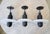An exceptional set of three Median Mono pendants by acclaimed New York design studio Apparatus. Inspired by traditional...