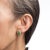 This is part of Chairish’s Fine Jewelry assortment. Stylish jade & diamond earrings crafted in 14k yellow gold. Round...
