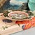 Green Antique Mason's Ironstone Green "The Great Wall of China" 9" Plate, Circa 1815 For Sale - Image 8 of 10