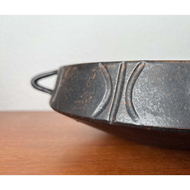 Large Mid-Century Modern Danish Studio Pottery Bowl from Lund Keramik, 1960s For Sale - Image 9 of 18