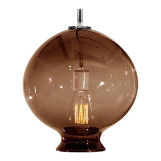 Juno Pendant Light from the Versuvius Collection in Tea For Sale