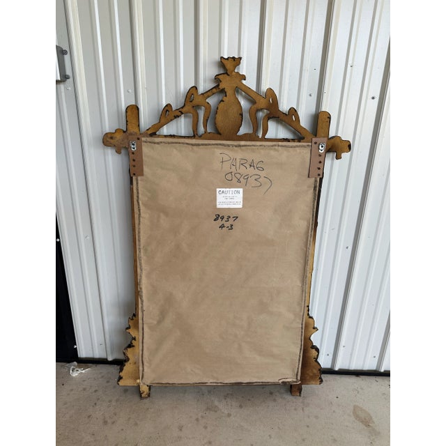 Whimsical Pineapple Tropical Wall Mirror in the Manner of Gampel-Stoll For Sale - Image 11 of 12