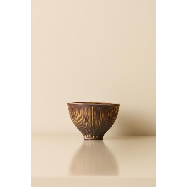 Farsta Bowl by Wilhelm Kåge for Gustavsberg, 1940s For Sale - Image 3 of 8