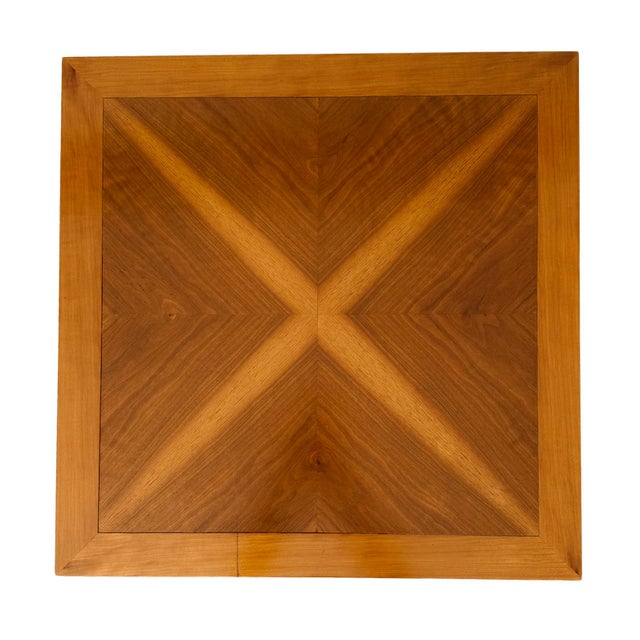 1970s Baker Furniture French Regency Cherry Side Tables - A Pair For Sale - Image 16 of 17