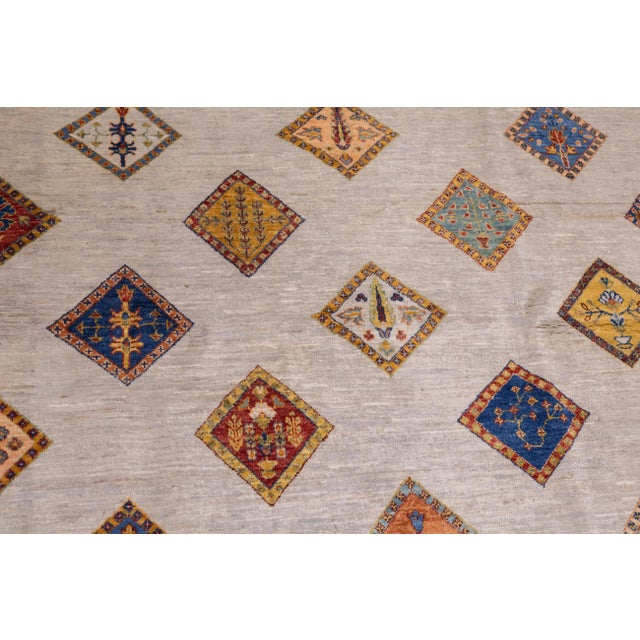 Gabbeh Rug 6'8'' X 9'7'' For Sale - Image 10 of 10