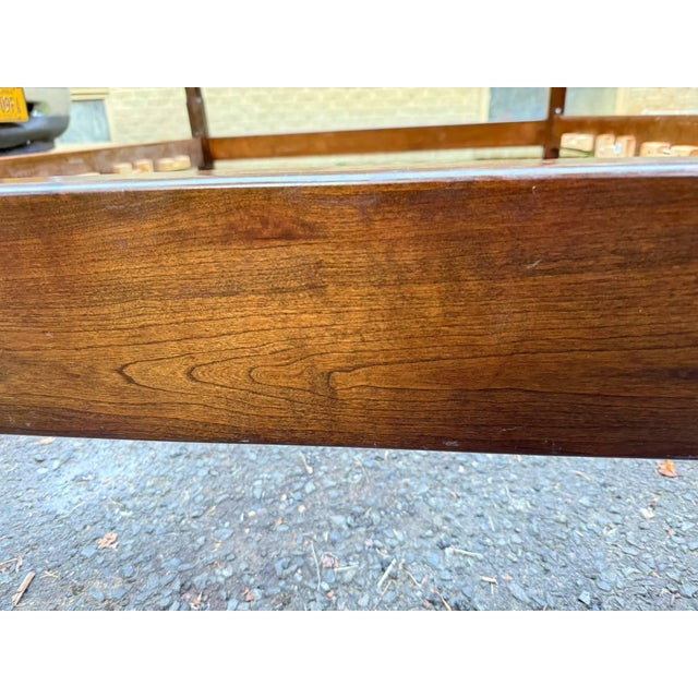Vintage Stickley Federal Style 4 Poster Queen Size Bed Frame For Sale - Image 13 of 18