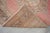 Long Turkish Hallway Runner 3x13, Muted Pink and Green Oushak Rug, Hand Knotted Vintage Runner, Mid-Century Entryway Rug For Sale - Image 14 of 15