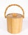 Wood Mid 20th Century Coastal Bamboo Ice Bucket by Tastesetter For Sale - Image 7 of 13