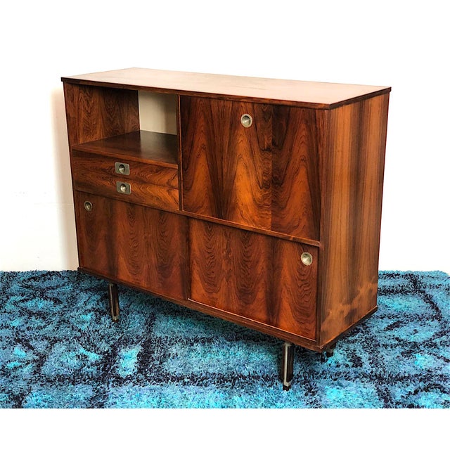 Vintage Teak Higboard, Italy, 1960s For Sale - Image 6 of 14