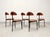 Leather Tripod Chairs from Linea Veam, 1980s, Set of 5 For Sale - Image 6 of 18