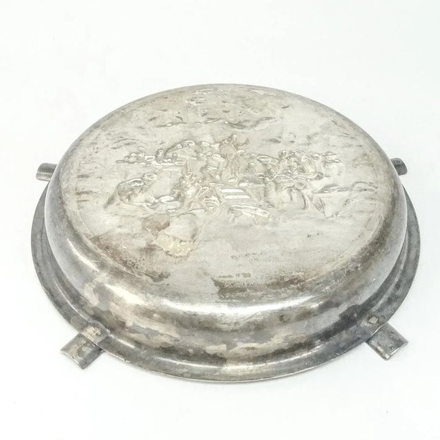 Art Nouveau Style Ashtray, Belgium, 1950s, in Very Good conditions. Designed 1950 to 1959