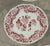 Red English Chinoiserie Style Red & White Dinner Plates "Cambridge" by Wood & Sons - Set of 6 For Sale - Image 8 of 18