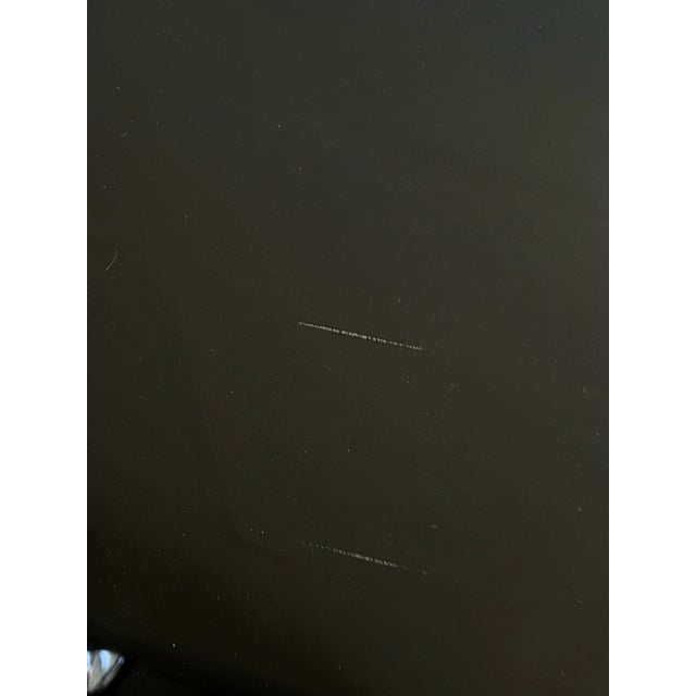 1990s Revolving Glass Coffee Table For Sale - Image 12 of 15