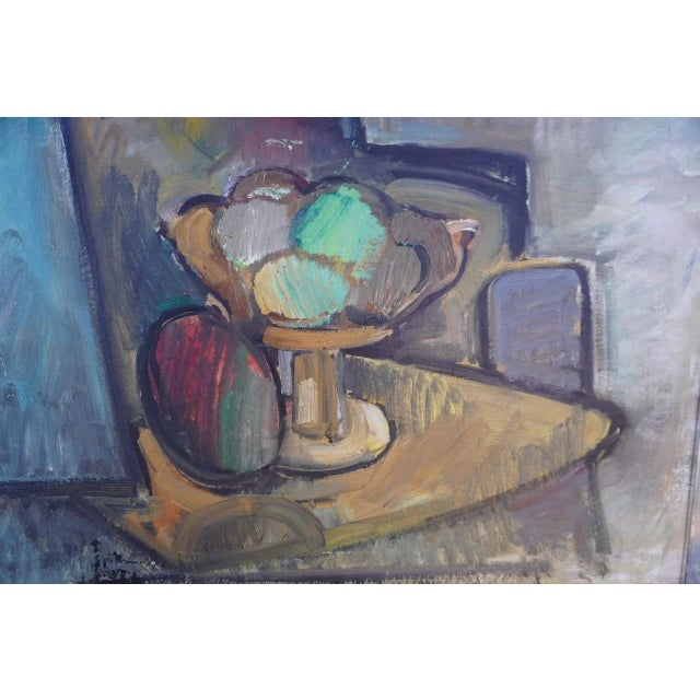 Mina Pulsifer (1899-1989) - Mid-Century Still Life - Oil on Board For Sale - Image 4 of 6