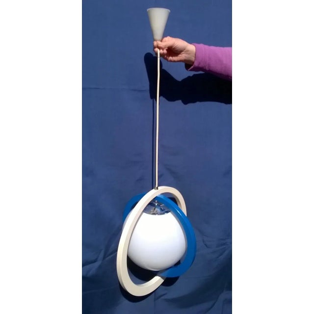 Space Age Italian Pendant Lamp, 1960s For Sale - Image 3 of 6