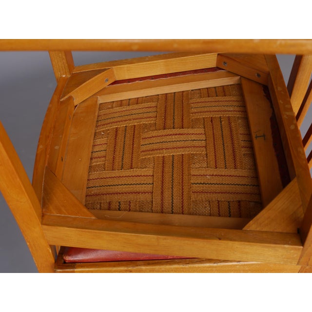 Dining Chairs by Elmar Berkovich for Zijlstra te Joure, 1947, Set of 2 For Sale - Image 13 of 15