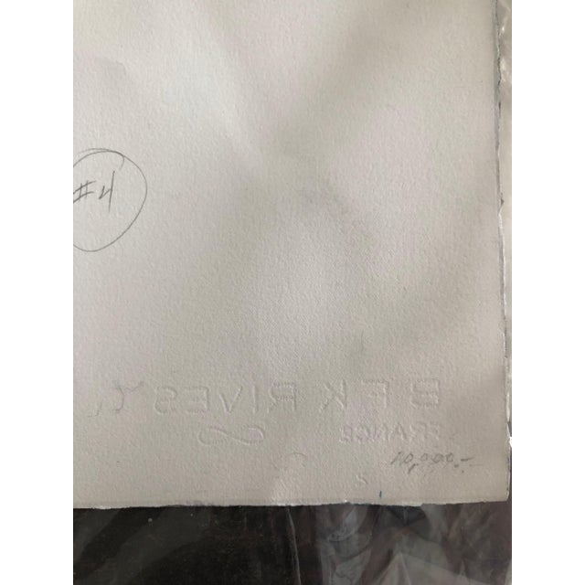 Black Gary Hansmann, Modern Figurative Surrealism Watercolor Painting, Drawing 'The Fire of my Soul', 1988 For Sale - Image 8 of 8