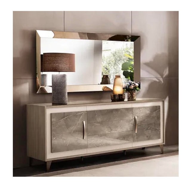 Contemporary Casa Milano Modern Luxe 10-Piece Italian Dining Room Set For Sale - Image 3 of 9