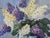 Textile 1980s G. Ragen Large Original Floral Still Life Painting Signed – 48x36 For Sale - Image 7 of 11