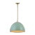 The Robbie pendants are a refined take on a retro design. The Robbie pendants are a new enameled industrial metal shade...