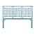Not Yet Made - Made To Order Finn Platform Bed King - Pool Blue For Sale - Image 5 of 12