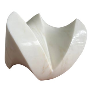 Vintage Biomorphic Marble Sculpture, Unsigned For Sale