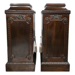 Regency Mahogany Side Cabinets, 1815, Set of 2 For Sale