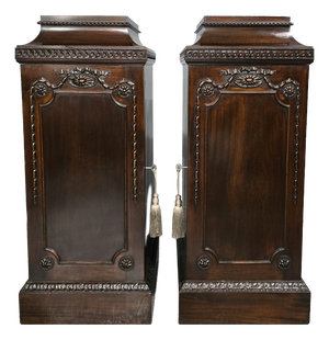 Regency Mahogany Side Cabinets, 1815, Set of 2
