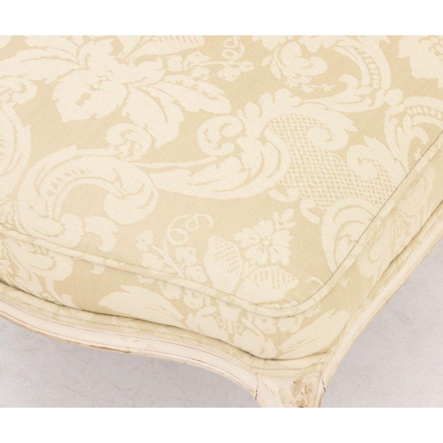 Mid 20th Century Louis XV Style Silk Upholstered Child's Chair For Sale - Image 5 of 7