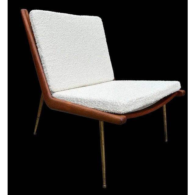 Boomerang Chair by Peter Hvidt and Orla Molgaard Nielsen for France and Son, 1950s For Sale - Image 6 of 6