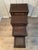This is a good quality Chinese Rosewood nest of four carved graduating tables. The tables feature various oriental scenes...