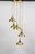 Gold Cascade Lamp, 1980s, in Good conditions. Designed 1980 to 1989 Up to 250V (Europe/UK Standard).The wiring of this...