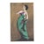 1981 Rare French Givenchy Couture Fashion, Bulgari Jewelry Print, Matted For Sale
