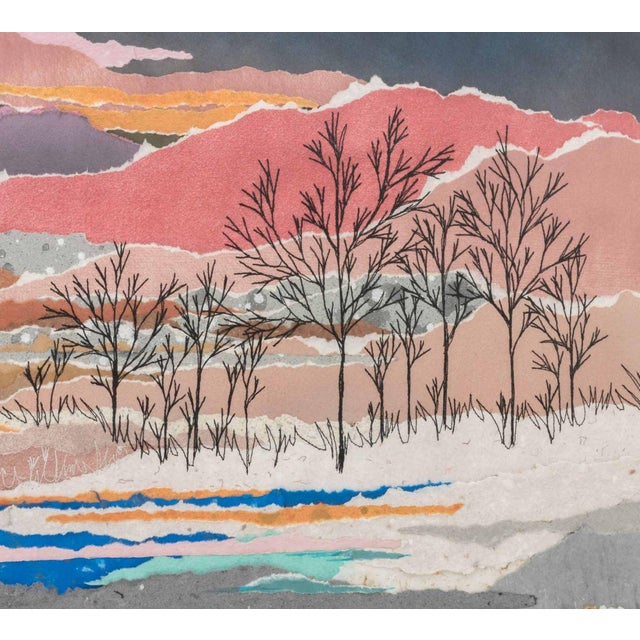 m.p. Marion "Landmarkings Diptych" Mixed Media For Sale - Image 16 of 18