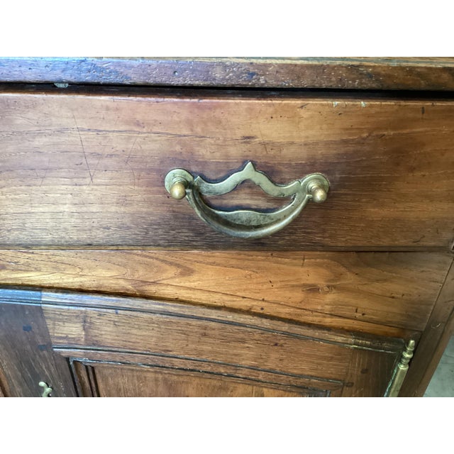 19th C. French Provincial Cherry Buffet/Cupboard For Sale - Image 11 of 13