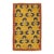 Galerie Shabab Collection Mid-20th Century Turkish Art Deco Throw Rug For Sale