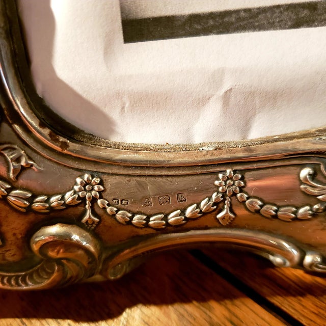 Late 19th Century Henry Mathews Sterling Silver Picture Frame For Sale In Baltimore - Image 6 of 7