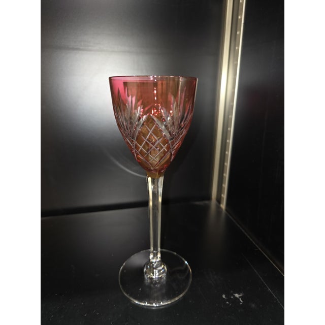 Saint-Louis Chantilly Pattern Glasses from Saint Louis, 1970s, Set of 12 For Sale - Image 9 of 15
