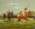 Lovely classic c1902 polo match in watercolour & gouache by George H Harrington (1833-1911)! Art: 27 1/4" x 19" Frame: 34...