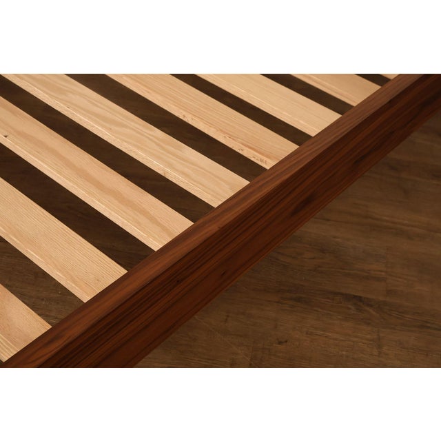 Chilton Burnett Spindle Walnut King Bed For Sale - Image 11 of 16