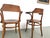 Bent Beechwood Desk Chairs with Pyrographed Seats from Thonet, 1930s, Set of 2 For Sale - Image 14 of 17