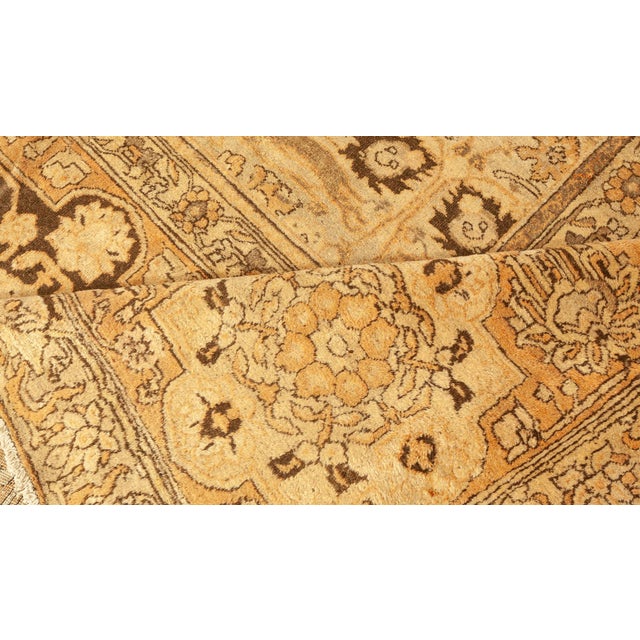 Textile Oversized Antique Indian Amritsar Rug For Sale - Image 7 of 9