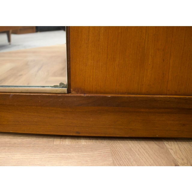 Mid-Century Modern Teak Wardrobe from Uniflex, 1960s For Sale - Image 11 of 12