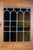 Danish Brutalist Oak Corner Cabinet with Leaded Glass, 1960s For Sale - Image 4 of 9