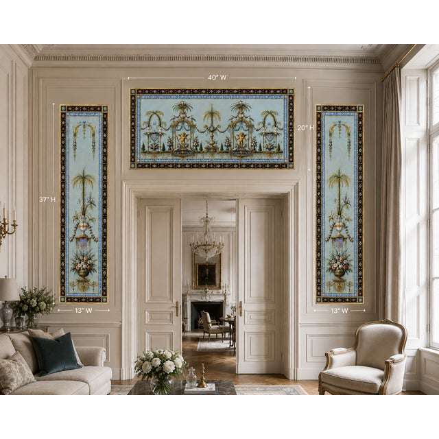Introduce an elite comprehensive architectural installation of late eighteenth century French palatial luxury to your...