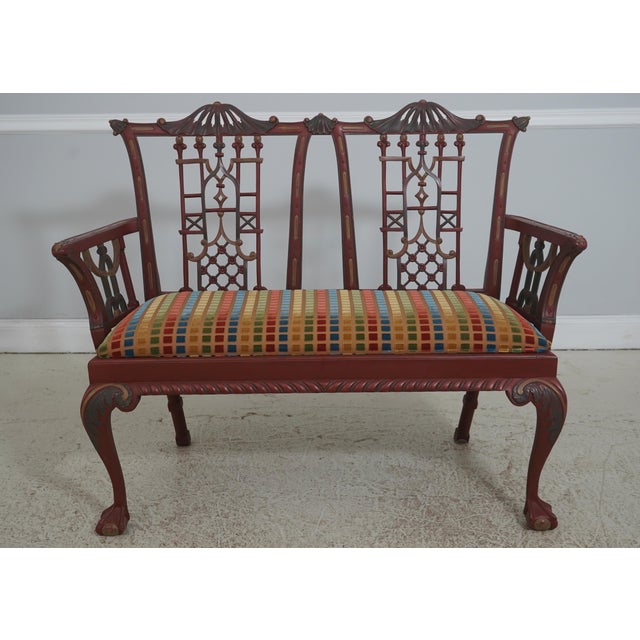 Age: Approx: 20 Years Old Details: Stunning Paint Decorated Finish Ball & Claw Feet Nice Carved Details Quality...