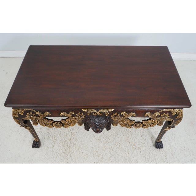 Traditional Baker George III William Kent Gold Gilt Console Table For Sale - Image 3 of 12