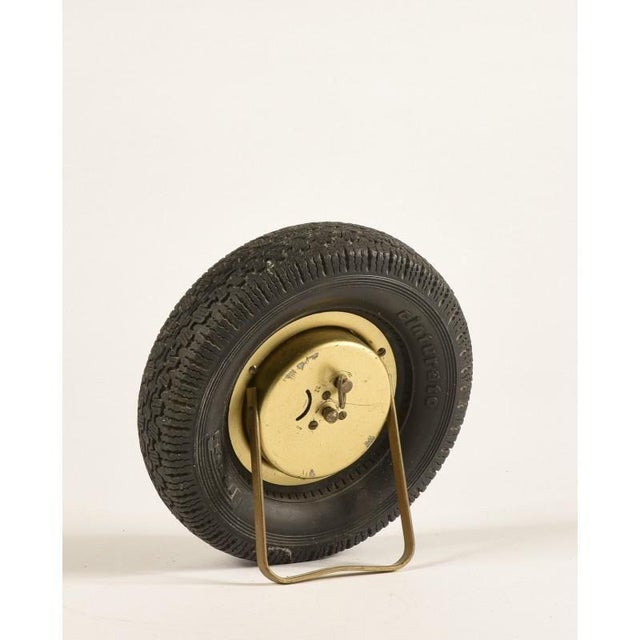 Mid-Century Table Clock from Pirelli For Sale - Image 4 of 10