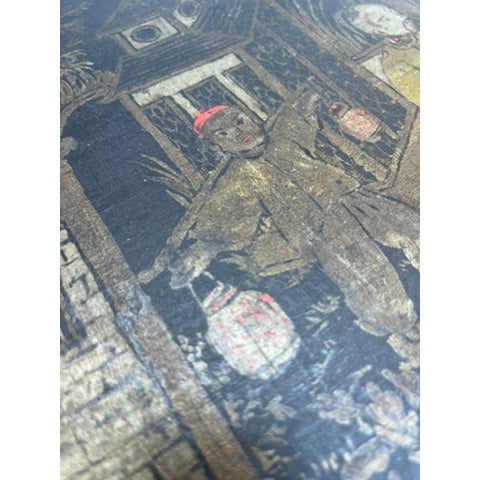 Chinoiserie Wood Trunk For Sale - Image 12 of 16
